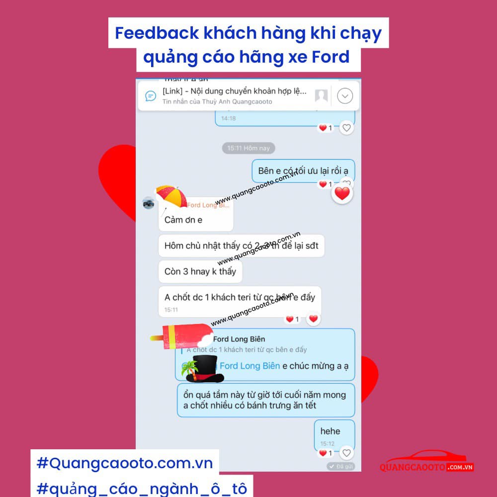 Quangcaooto.com.vn - Agency quảng cáo dành riêng cho ngành ô tô 14 Quảng Cáo Ô Tô - Tối Ưu Đa Nền Tảng feedback khach hang ford quangcaooto 4