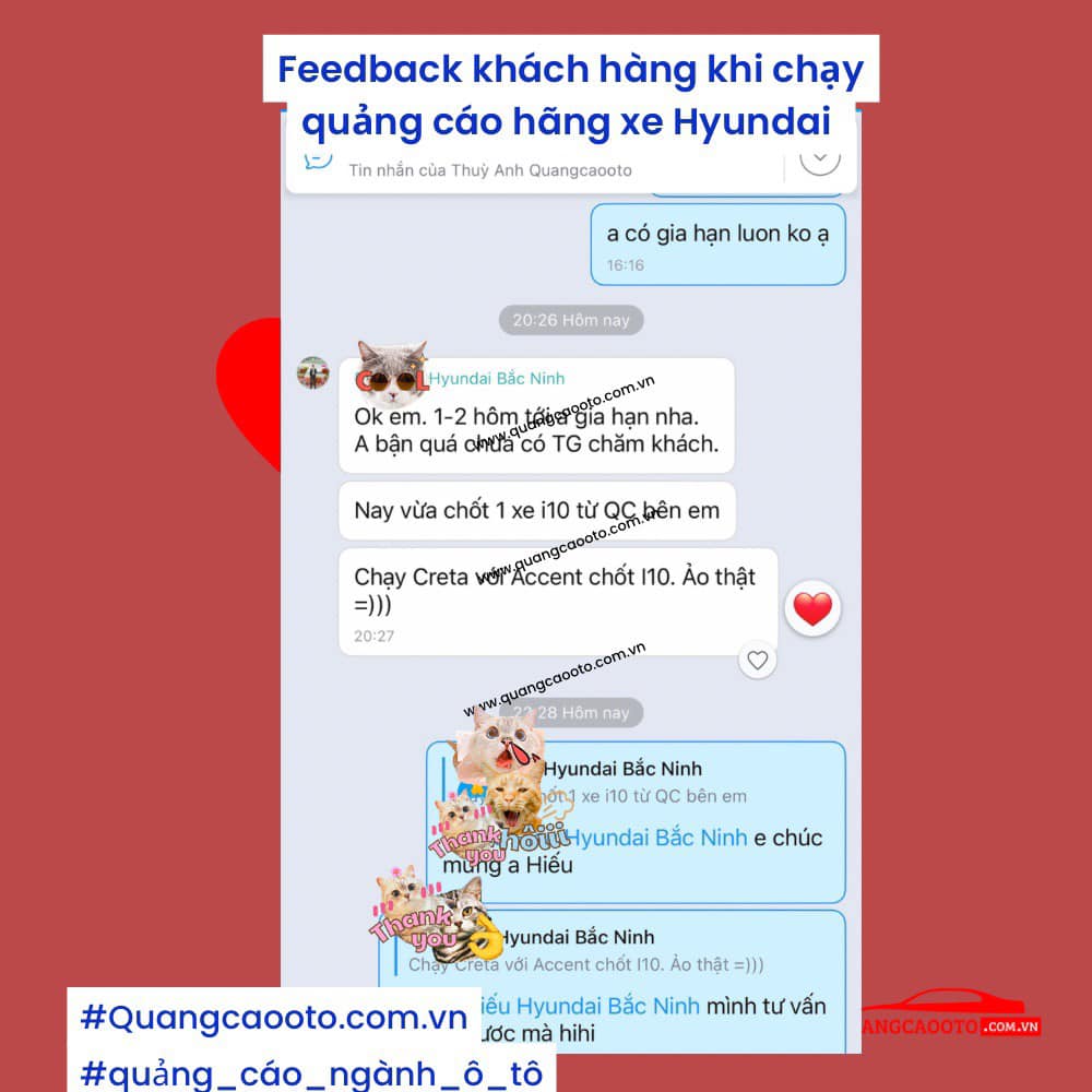 Quangcaooto.com.vn - Agency quảng cáo dành riêng cho ngành ô tô 12 Quảng Cáo Ô Tô - Tối Ưu Đa Nền Tảng feedback khách hàng hyundai 6