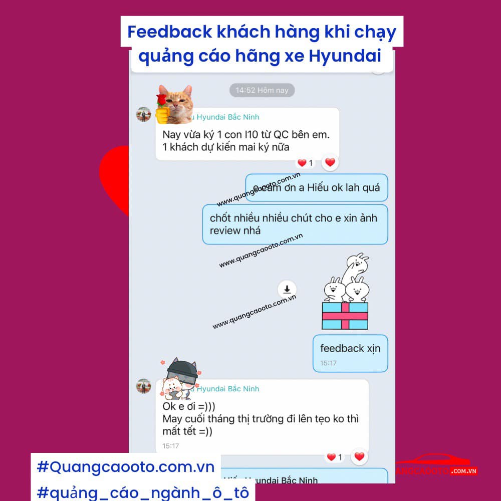 Quangcaooto.com.vn - Agency quảng cáo dành riêng cho ngành ô tô 19 Quảng Cáo Ô Tô - Tối Ưu Đa Nền Tảng feedback khach hang hyundai quangcaooto 2