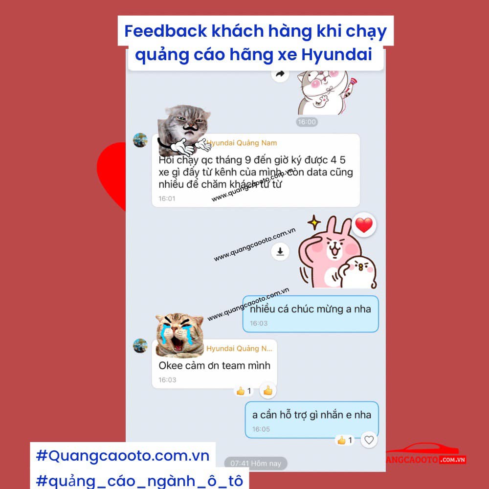 Quangcaooto.com.vn - Agency quảng cáo dành riêng cho ngành ô tô 13 Quảng Cáo Ô Tô - Tối Ưu Đa Nền Tảng feedback khach hang hyundai quangcaooto 6