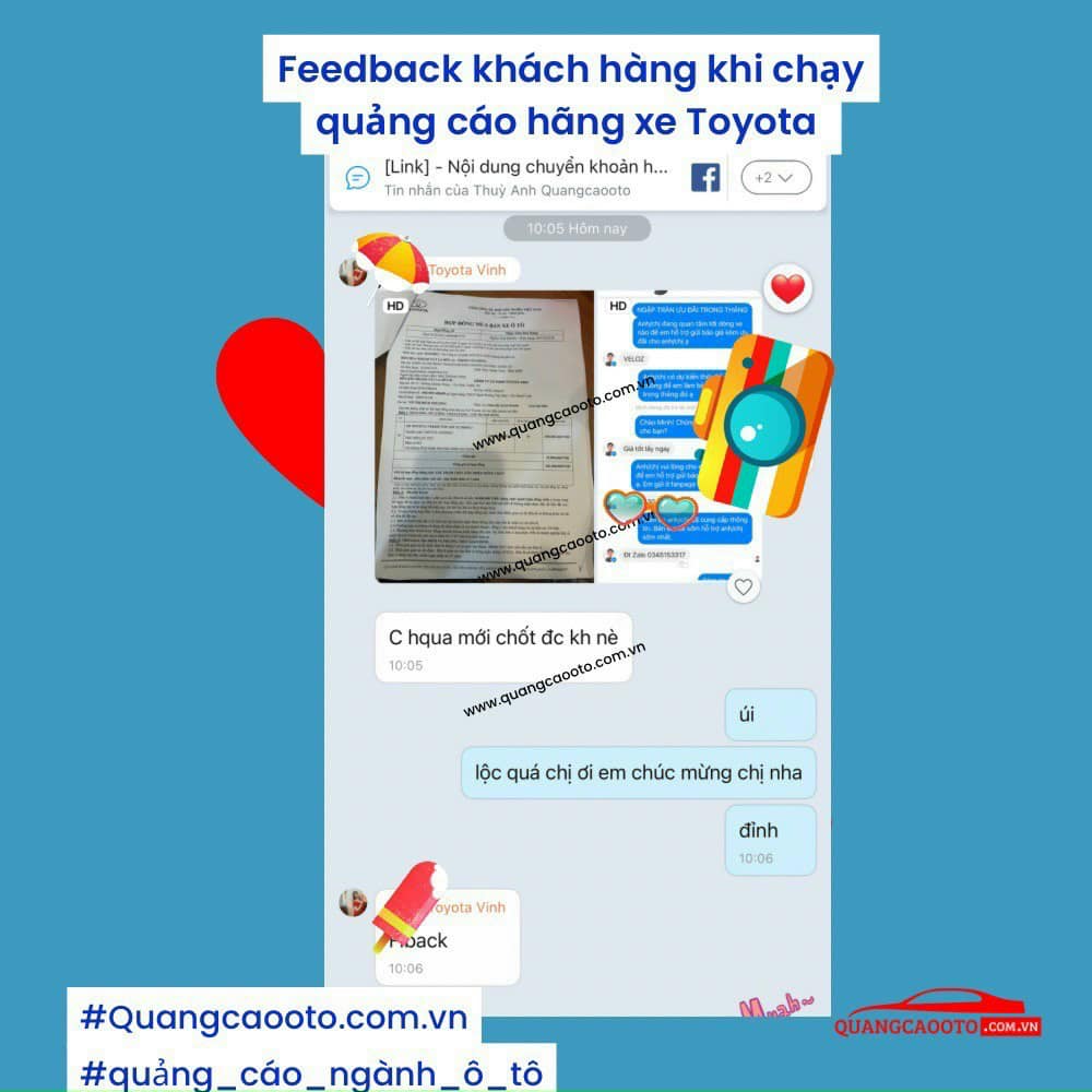 Quangcaooto.com.vn - Agency quảng cáo dành riêng cho ngành ô tô 18 Quảng Cáo Ô Tô - Tối Ưu Đa Nền Tảng feedback khach hang toyota quangcaooto